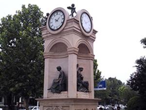 Post Clock for Streetscape